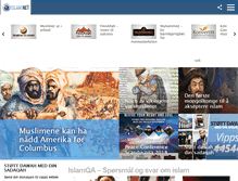 Tablet Screenshot of islamnet.no
